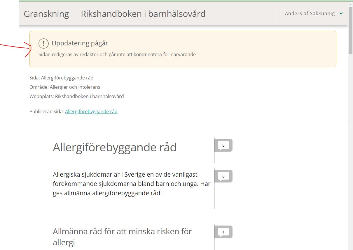 Instruktion För Granskning - Rikshandboken I Barnhälsovård